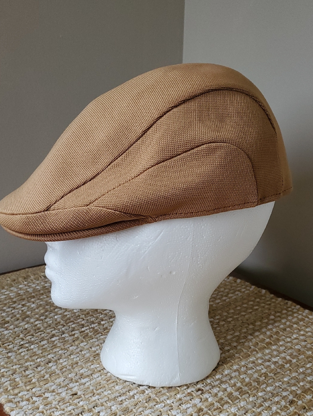 Kangol Tropic 507 Light Brown Flat Cap